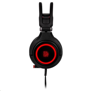 Thermaltake eSports Cronos Riing RGB 7.1 Gaming headset fekete-piros (HT-CRA-DIECBK-20)