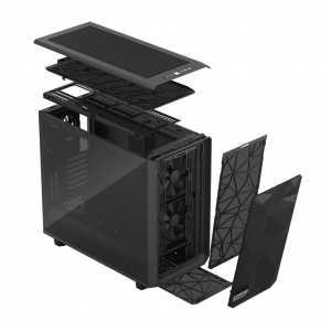 Fractal Design Meshify 2 Gray TG Light Tint táp nélküli ablakos ház szürke (FD-C-MES2A-04)