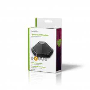 Nedis konferenciamikrofon fekete (MICCU100BK)
