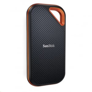 2TB Sandisk Extreme Pro Portable külső SSD meghajtó fekete (SDSSDE81-2T00-G25/186535)