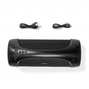 Nedis SPBB315BK Party Boombox Bluetooth hangszóró fekete