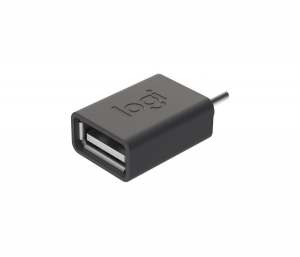 Logitech USB-C – USB-A adapter vezeték nélküli Logitech-termékekhez (956-000005)