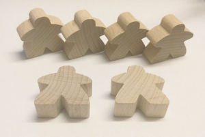 Hans im Gl&uuml;ck Carcassonne Big-Meeple set nat&uacute;r sz&iacute;nű kieg&eacute;sz&iacute;tő (19298182)