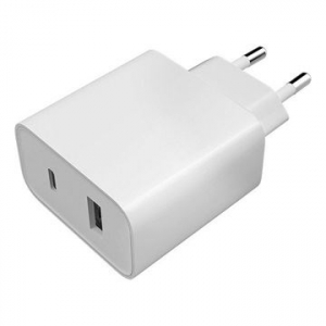 Xiaomi Mi hálózati töltőadapter Type-A+Type-C 33W fehér (BHR4996GL)