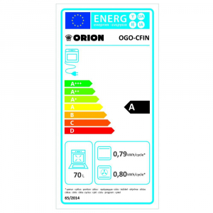 Orion OGO-CFIN inox kombi tűzhely