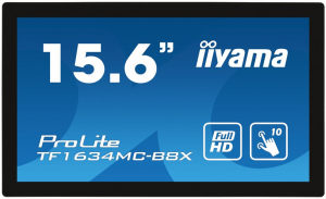 15.6" iiyama ProLite TF1634MC-B8X érintőképernyős LCD monitor