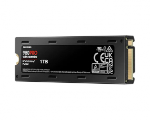 1TB Samsung 980 Pro M.2 SSD meghajtó hűtőbordákkal (MZ-V8P1T0CW) 5 év garanciával!