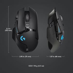 Logitech G502 Lightspeed vezeték nélküli gaming egér (910-005567) 