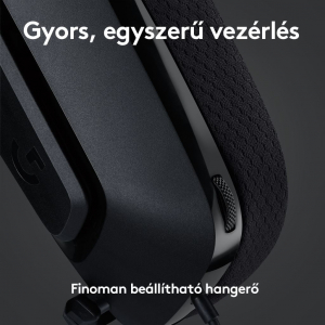 Logitech G335 játékhoz tervezett fejhallgató fekete (981-000978) 