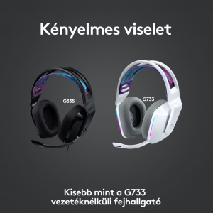 Logitech G335 játékhoz tervezett fejhallgató fekete (981-000978) 