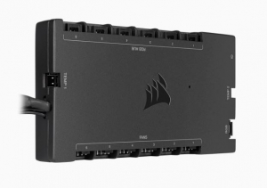 Corsair CORSAIR iCUE COMMANDER CORE XT Smart RGB világítás és ventilátor vezérlő  (CL-9011112-WW)