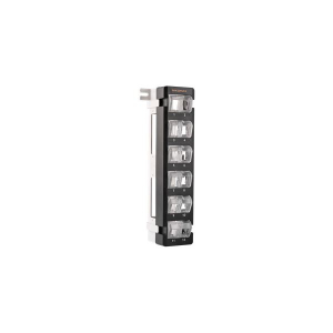 Nikomax UTP patch panel &uuml;res 12 port 19" (NMC-WP12-BLANK-BK)