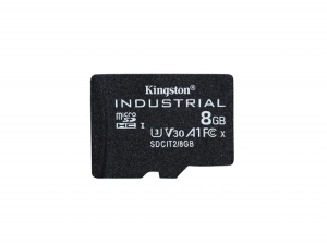 8GB microSDHC Kingston Industrial Temperature U3 V30 A1 (SDCIT2/8GBSP)