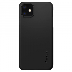 Spigen Thin Fit Apple iPhone 11 hátlaptok fekete (076CS27178)