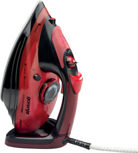 Gorenje SIH2800BF gőz&ouml;lős vasal&oacute; piros-fekete