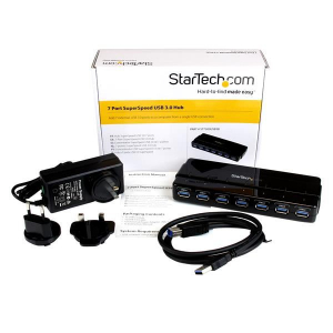 StarTech.com 7 portos USB Hub 3.0 (ST7300USB3B)
