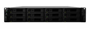 Synology RS3618xs hálózati adattároló NAS, 12 HDD
