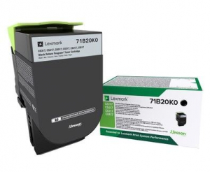 Lexmark CS/CX 317, 417, 517 festékkazetta fekete  (71B20K0)