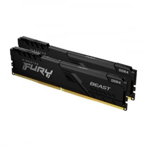 32GB 3200MHz DDR4 RAM Kingston Fury Beast Black CL16 (2x16GB) (KF432C16BBK2/32)