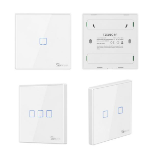Sonoff T2 EU 1C RF fali kapcsoló fehér (SON-KAP-T21RF)