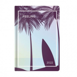 Kalendart F012 2022-es Flexi B6 heti naptár Hawai (22T012F-001)