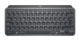 Logitech MX Keys Mini vezeték nélküli Dansk/Norsk/Svenska/Suomalainen (Qwerty) billentyűzet grafitszürke (920-010492)