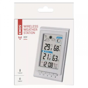 EMOS E0352 vezet&eacute;k n&eacute;lk&uuml;li időj&aacute;r&aacute;s &aacute;llom&aacute;s