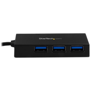 StarTech.com 4 portos USB 3.0 Hub fekete (HB30C4AFS)