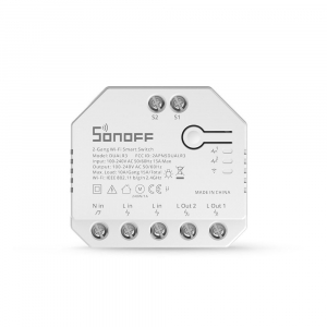 Sonoff Dual R3 Wi-Fi-s okosrelé (SON-REL-DUA-R3)