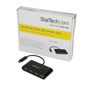 StarTech.com 4 portos Mini USB Hub (ST4200MINIC)