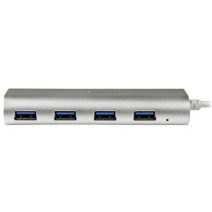 StarTech.com 4 portos USB 3.0 Hub ezüst (ST43004UA)