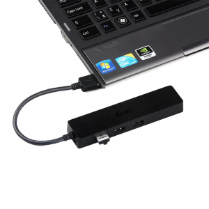 i-tec USB 3.0 Slim Metal HUB 3 Portos (U3GL3SLIM)