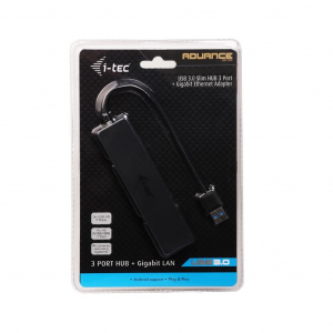 i-tec USB 3.0 Slim Metal HUB 3 Portos (U3GL3SLIM)