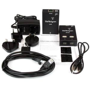 StarTech.com USB Extender fekete (USB2004EXTV)