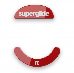 Pulsar Superglide Glass egértalp Xlite Wireless egérhez piros (PXWSGR)