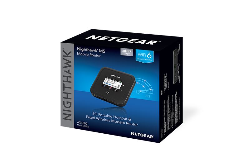 Netgear Nighthawk MR5200 M5 5G WiFi 6 Mobile Router (MR5200-100EUS)