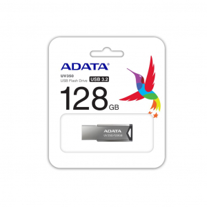 Pen Drive 128GB ADATA AUV350 USB 3.2 ezüst (AUV350-128G-RBK)