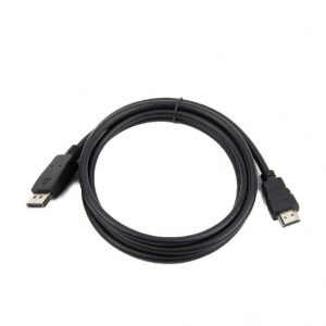 Gembird Displayport -> HDMI M/M kábel 5m fekete (CC-DP-HDMI-5M)