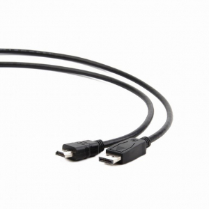 Gembird Displayport -> HDMI M/M kábel 5m fekete (CC-DP-HDMI-5M)