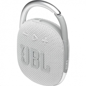 JBL Clip 4 vízálló Bluetooth hangszóró fehér (JBLCLIP4WHT)