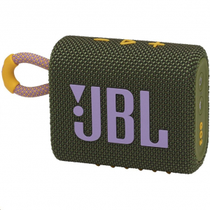 JBL Go 3 vízálló hordozható Bluetooth hangszóró zöld (JBLGO3GRN)
