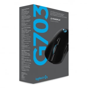 Logitech G703 LIGHTSPEED vezeték nélküli egér fekete (910-005640 / 910-005641) 