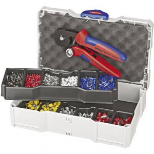 1250 részes. Érvéghüvely krimpelő készlet KNIPEX 97 90 09