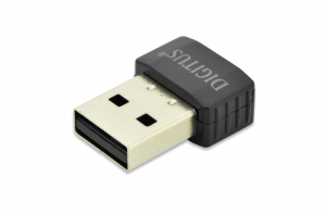 Digitus DN-70565 AC433 Wi-Fi adapter USB fekete