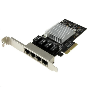 Startech.com 4 portos Gigabit PCIe Hálózati kártya (ST4000SPEXI)