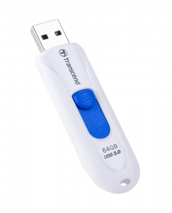 Pen Drive 64GB Transcend JetFlash 790W USB 3.0 fehér-kék (TS64GJF790W)