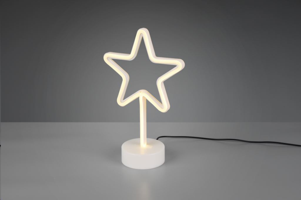 Trio R55230101 Star 30,5 cm USB asztali lámpa