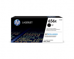 HP 656X nagy kapacitású LaserJet tonerkazetta fekete (CF460X)