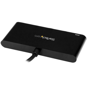 StarTech.com 4 portos USB 3.0 Hub fekete (HB30C4AFPD)