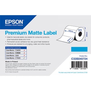 Epson PE címke (C33S045724)